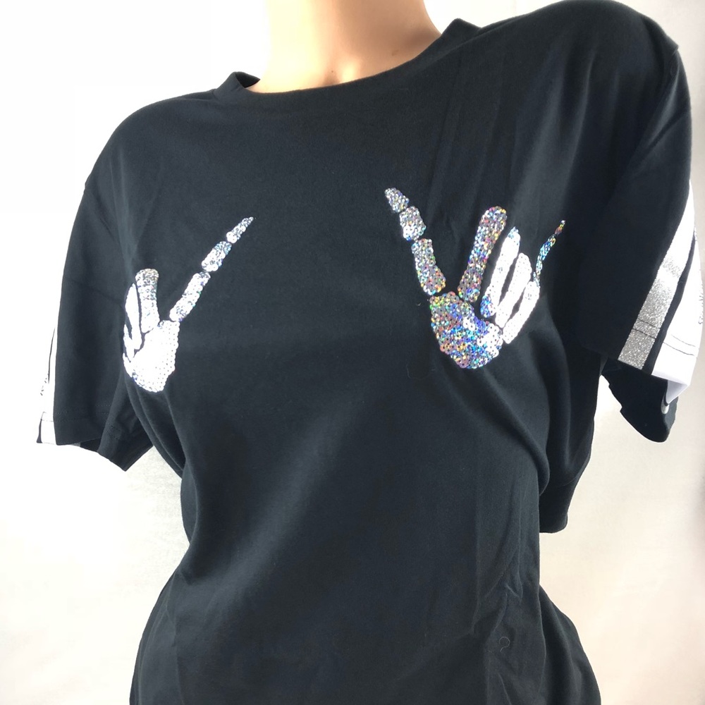 Victoria’s Secret Pink Halloween Campus Tee Medium